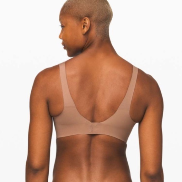 Lululemon Like Nothing Bra nude tan cream wireless t shirt soft bralette lounge - Picture 2 of 12